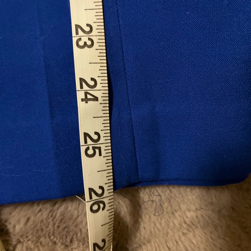 Gap slim cropped bright blue dress pants - Picture 5 of 5